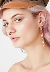Richer Than You Chain Earrings