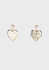 Words Hurt Drop Earrings