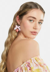 Loving U Lately Heart Drop Earrings
