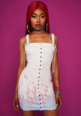 All The Rage Tank Mini Dress