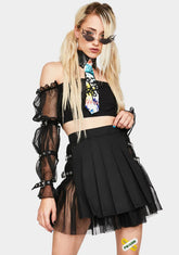 Dear Darkness Crop Top