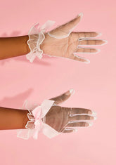 Dainty Looks Sheer Gloves
