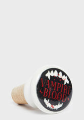 Vampire Blood Bottle Stopper