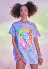 L.U.V Luv You Tie Dye Graphic Tee