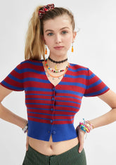 Lowkey Moves Striped Cardigan