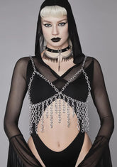 Dune Warrior Chain Bra Harness