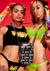 What It Is Cellphone Crossbody Bag