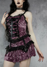 All Of Eternity Velvet Skirt