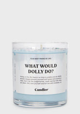 What Would Dolly Do Candle