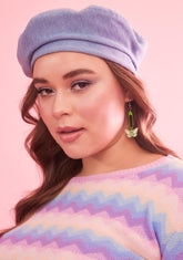 Sage Flutter Flirt Butterfly Safety Pin Earrings