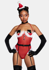 Mrs. Claus Sheer Bodysuit