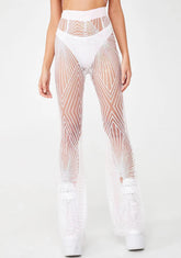 Sugar Walking In Memphis Glitter Flares