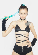 Lights Down Low Wrap Bra