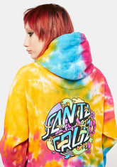 Strange Dot Tie Dye Hoodie
