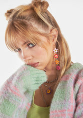 Sunshine Of My Life Flower Earrings