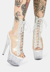 Add Some Sparkle Platform Booties