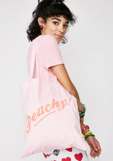 Peachy Tote Bag