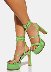 Tropical Climate Platform Heels