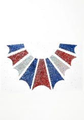 Clown Body Glitter Stickers