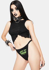 Zombae Halloween 3 Pack Thong Set