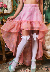 The Finer Things High-Low Skirt