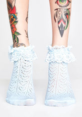 Addicted To Love Ruffle Socks
