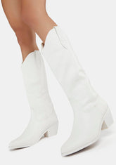 Pearl Romance Rodeo Cowboy Boots