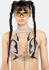 Desert Moto Neckholder Top