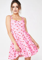 Cherry Munroe Mini Dress