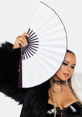 Purple Stay Cool Light-Up Fan