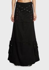 Triple Zip Off Skirt