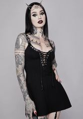 Mortal Maven Mini Dress