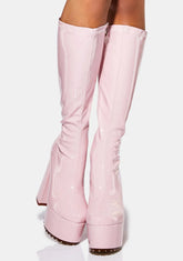 Selena Platform Knee High Boots