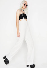 Lucky Strike Striped Jumpsuit