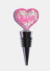 The Party's On Wine Stopper