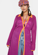 Plus Boogie Days Knit Cardigan