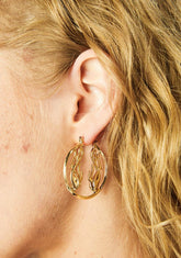 Take The Heat Hoop Earrings
