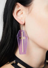 Cross My Mind Drop Earrings