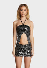 Midnight Lust Bambi Crop Top