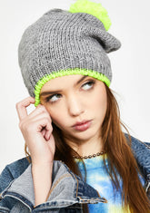 Vivid Sweet Digs Pom Beanie