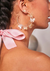 Shocking Whirl Hoop Earrings