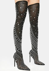 Roxy Thigh High Stiletto Boots