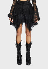 Fear My Wrath Mini Skirt