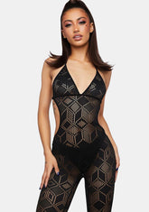 Aim To Tease Knit Jumpsuit