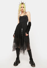 Lightweight Floret Midi Dress