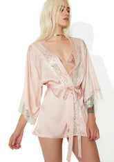 Modern Venus Satin Robe