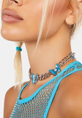Winning Highlights Butterfly Choker