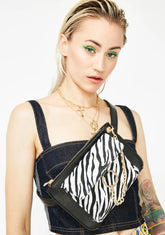 Earn Ya Stripez Zebra Fanny Pack
