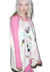 Lonnie Glamorous Oversized Raglan