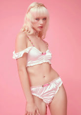 Petal Feeling Thorny Satin Set